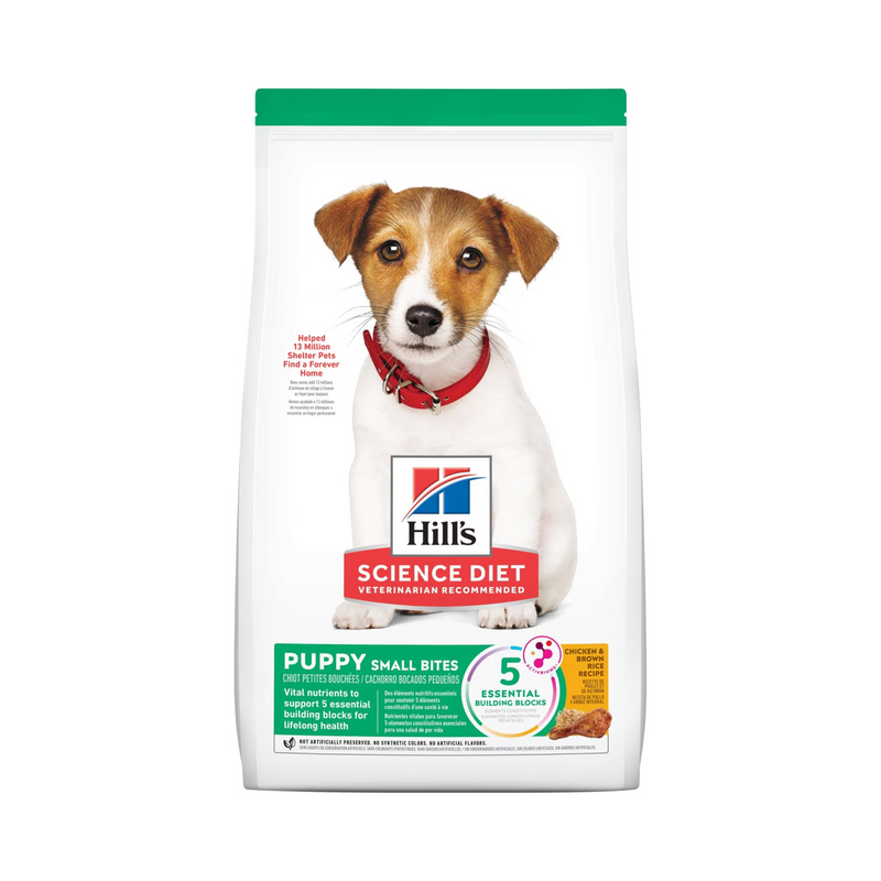 Hill's Science Diet Puppy Small Bites Chicken & Rice Dry Dog Food