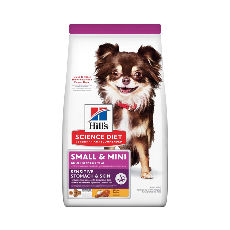 Hill's Science Diet Sensitive Stomach & Skin Small & Mini Adult Dry Dog Food