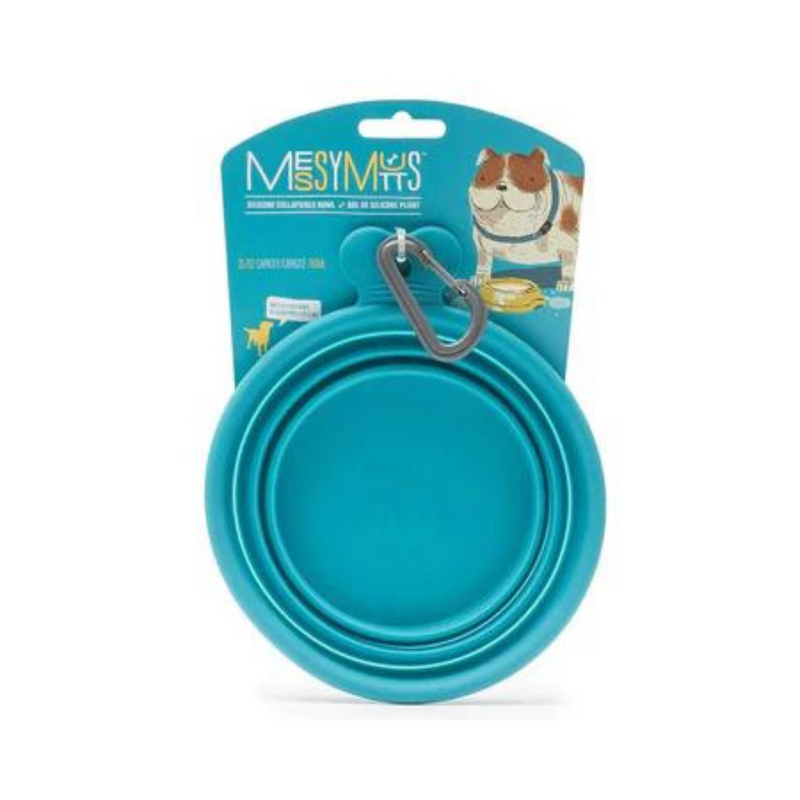 Messy Mutt's Collapsible Silicone 1.75 Cup Feeder Bowl
