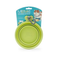 Messy Mutt's Collapsible Silicone 3 Cup Feeder Bowl