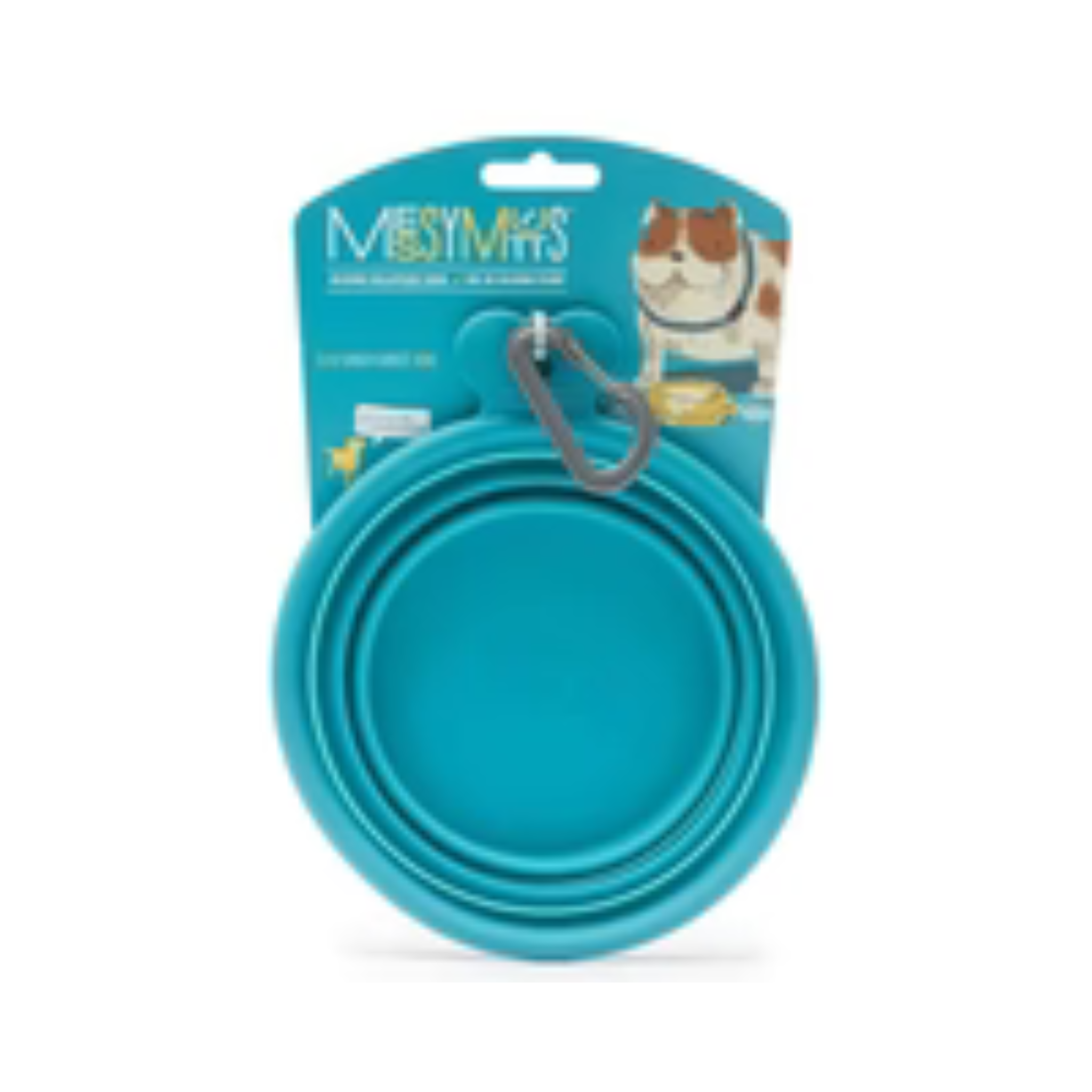 Messy Mutt's Collapsible Silicone 3 Cup Feeder Bowl