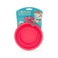 Messy Mutt's Collapsible Silicone 3 Cup Feeder Bowl