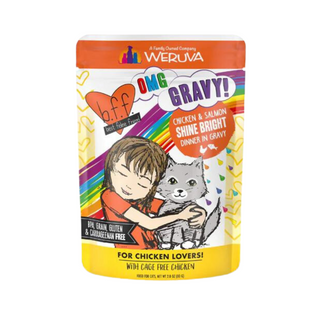 BFF Weruva Shine Bright Chicken & Salmon Cat Pouch