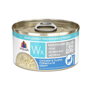 Weruva Wx Low Phosphorus Focused Chicken & Tilapia Cat Canned