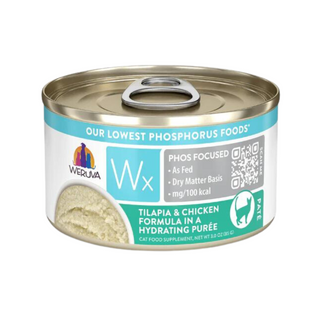 Weruva Wx Low Phosphorus Focused Tilapia & Chicken Puree Cat Canned
