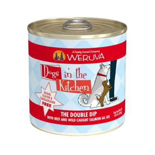 Weruva Dogs In The Kitchen The Double Dip Beef & Wild Salmon Wet Dog Food