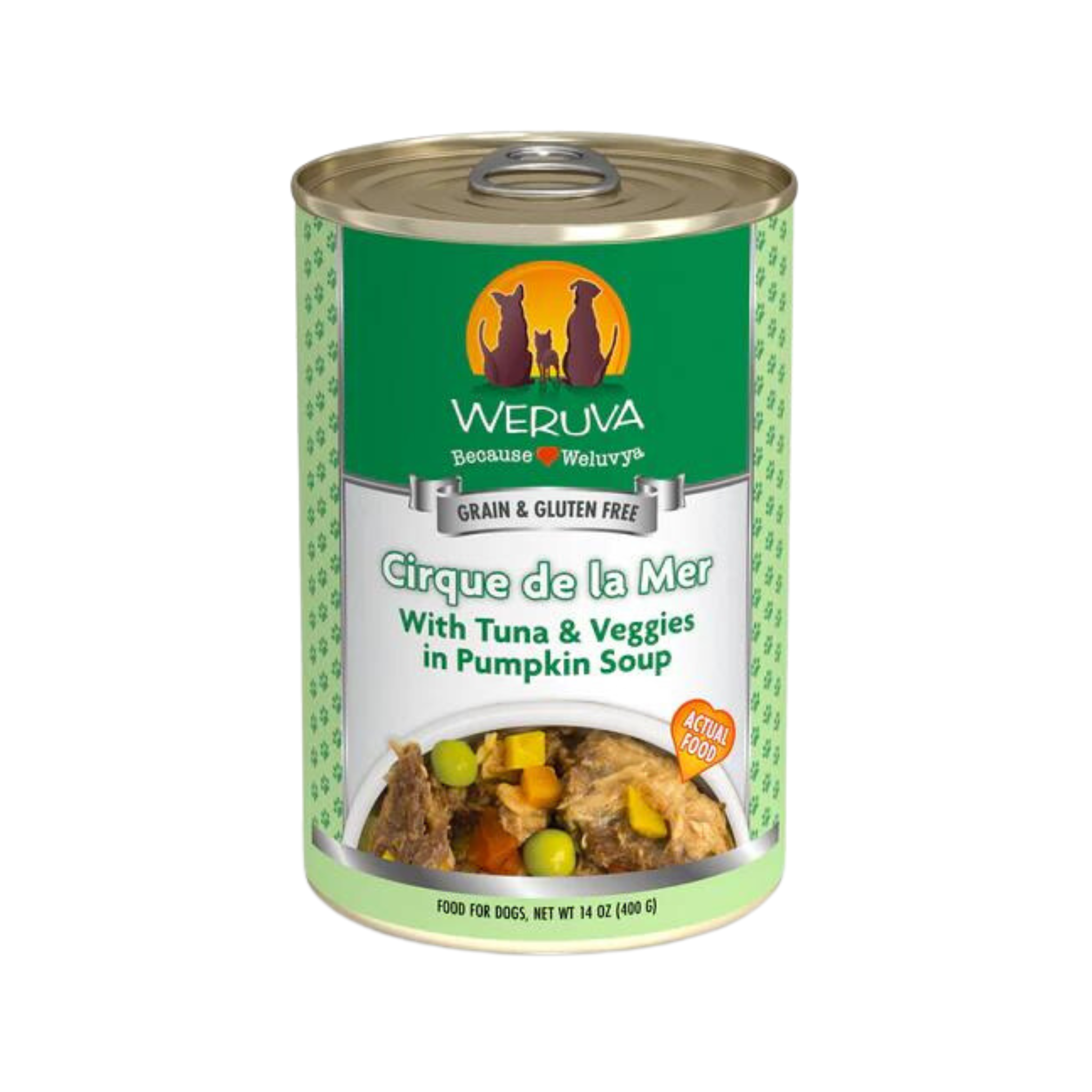 Weruva Cirque De La Mer Tuna & Veggies In Pumpkin Soup Dog Canned