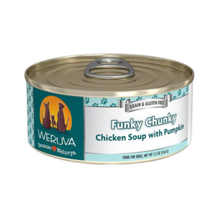 Weruva Funky Chunky Chicken Soup With Pumpkin Dog Canned