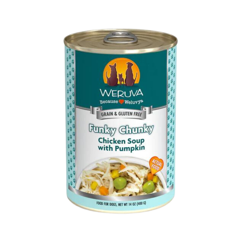 Weruva Funky Chunky Chicken Soup With Pumpkin Dog Canned