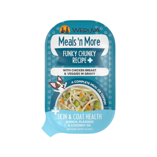 Weruva Meals N' More Funky Chunky Recipe Plus Skin & Coat Dog Cup