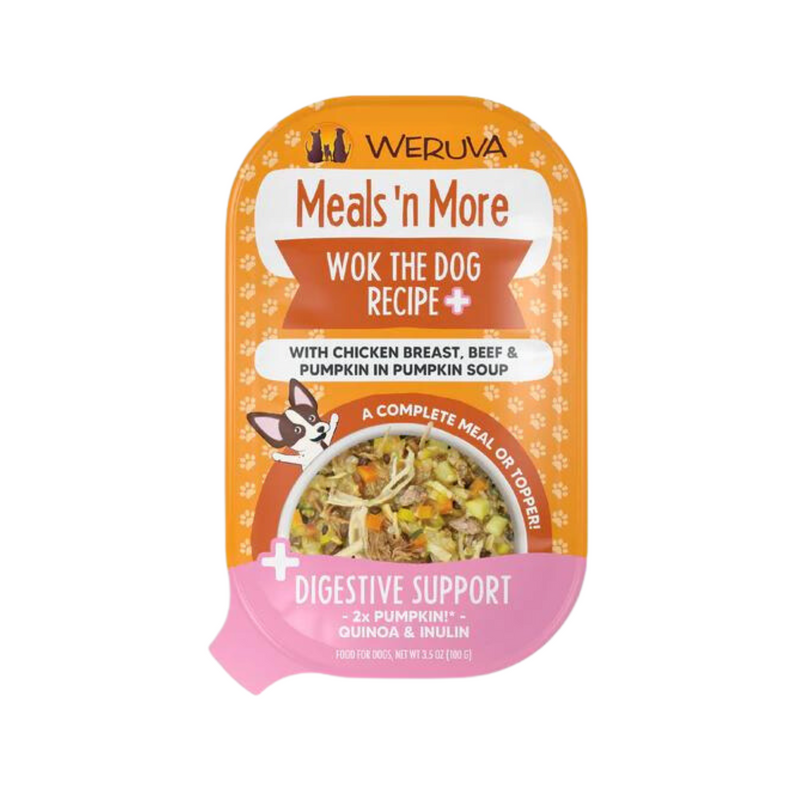 Weruva Meals N' More Wok The Dog Recipe Plus Digestive Care Dog Cup
