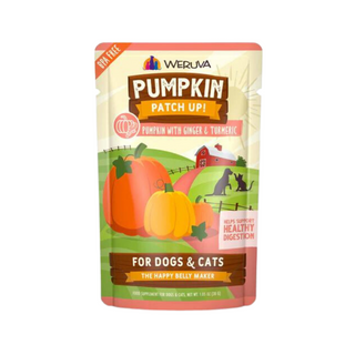 Weruva Pumpkin Patch Up Pumpkin, Ginger & Turmeric Happy Belly Maker For Dogs & Cats