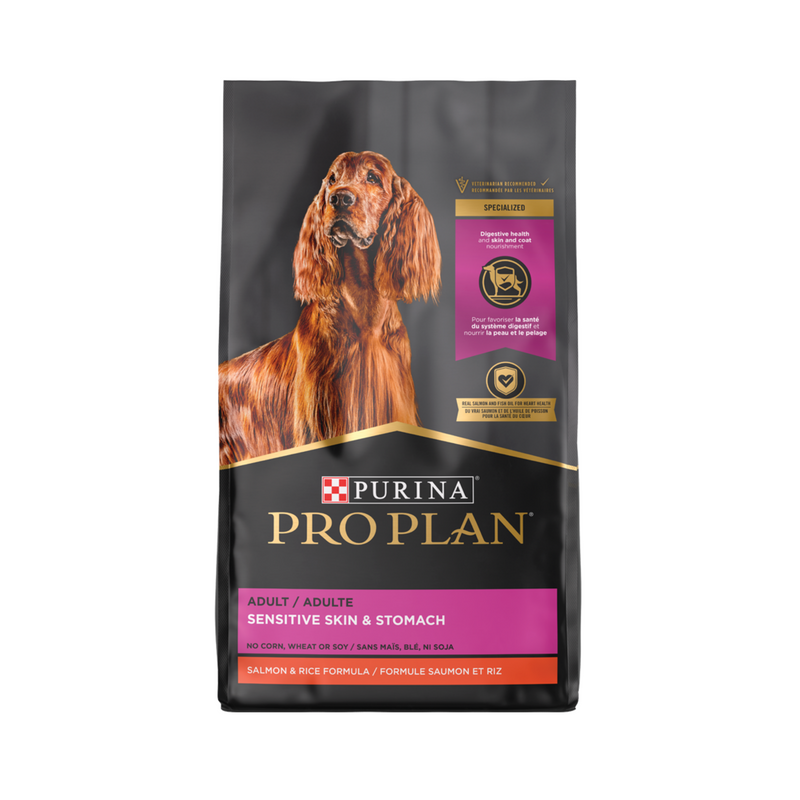 Pro Plan Salmon & Rice Sensitive Skin & Stomach Adult Dry Dog Food