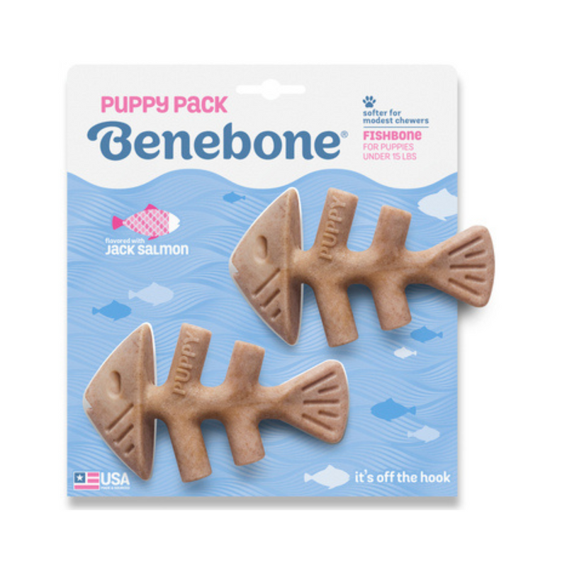 BeneBone Durable Puppy FishBone Dog Chew