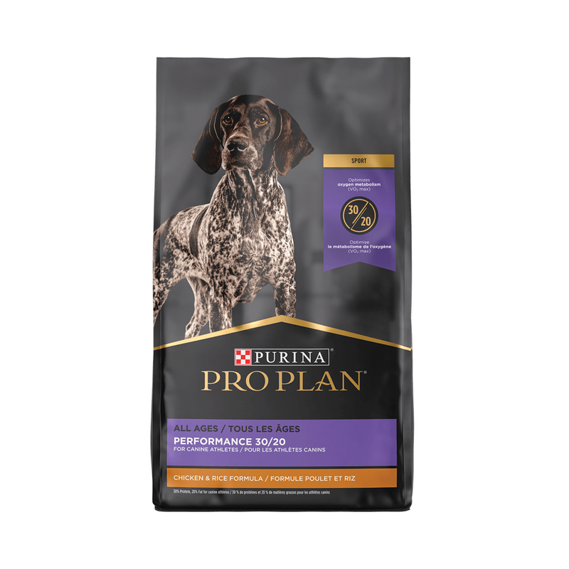 Pro Plan Chicken & Rice All Age Performance 30/20 Dry Dog Food