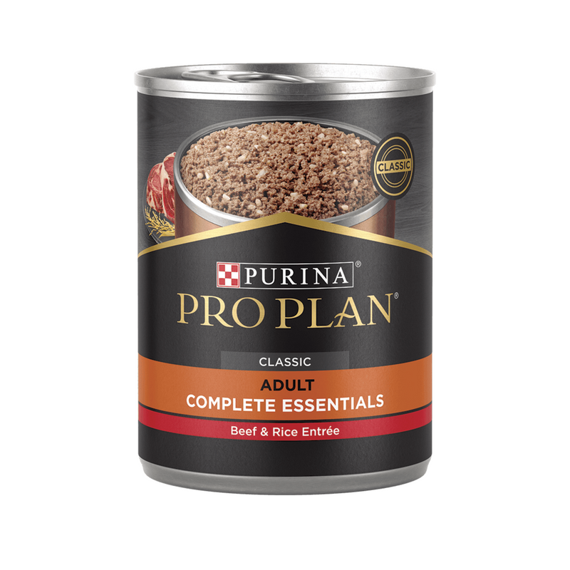 Pro Plan Complete Essentials Beef & Rice Adult Dog Canned