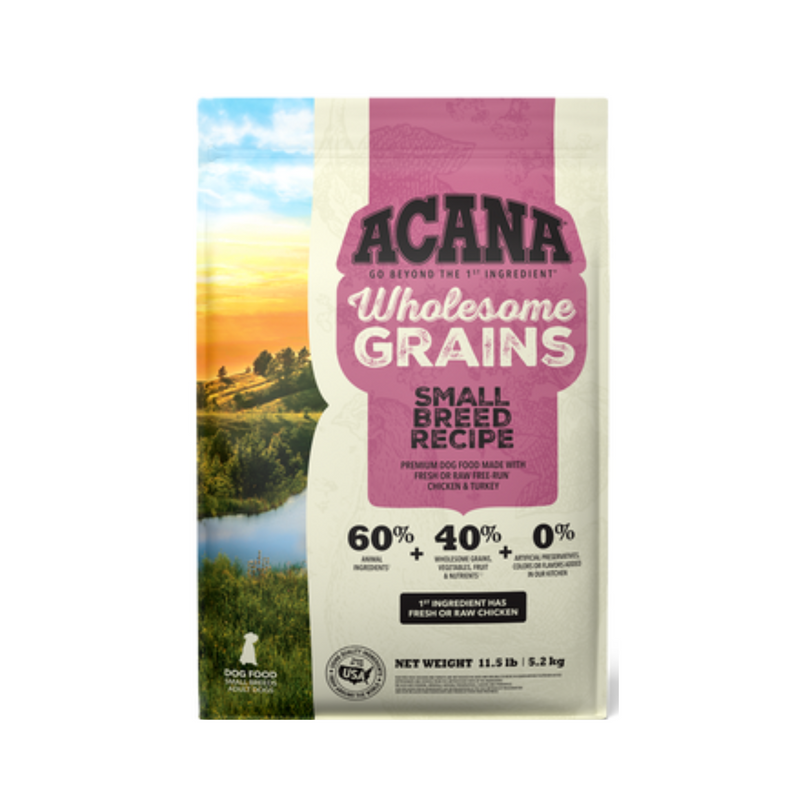 ACANA Wholesome Grain Small Breed Dry Dog Food