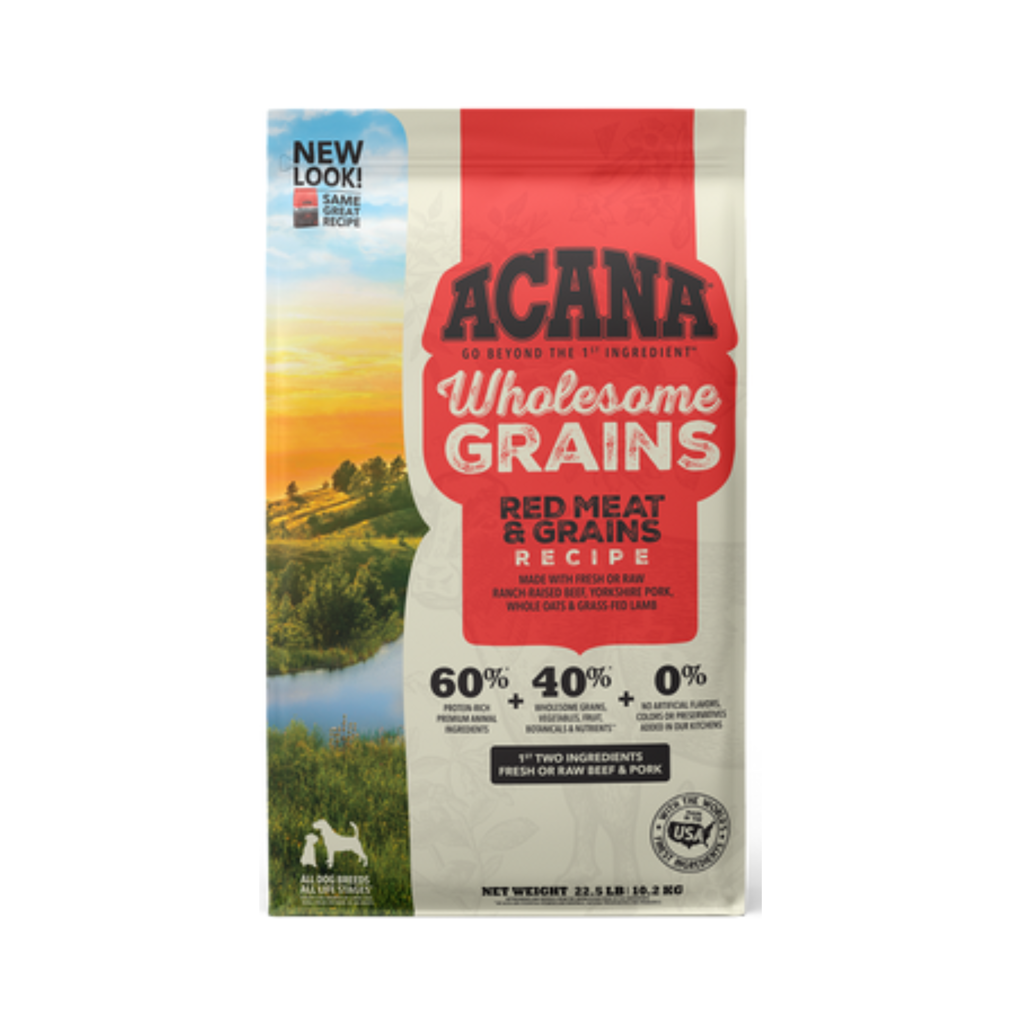 ACANA Wholesome Grain Red Meat Dry Dog Food