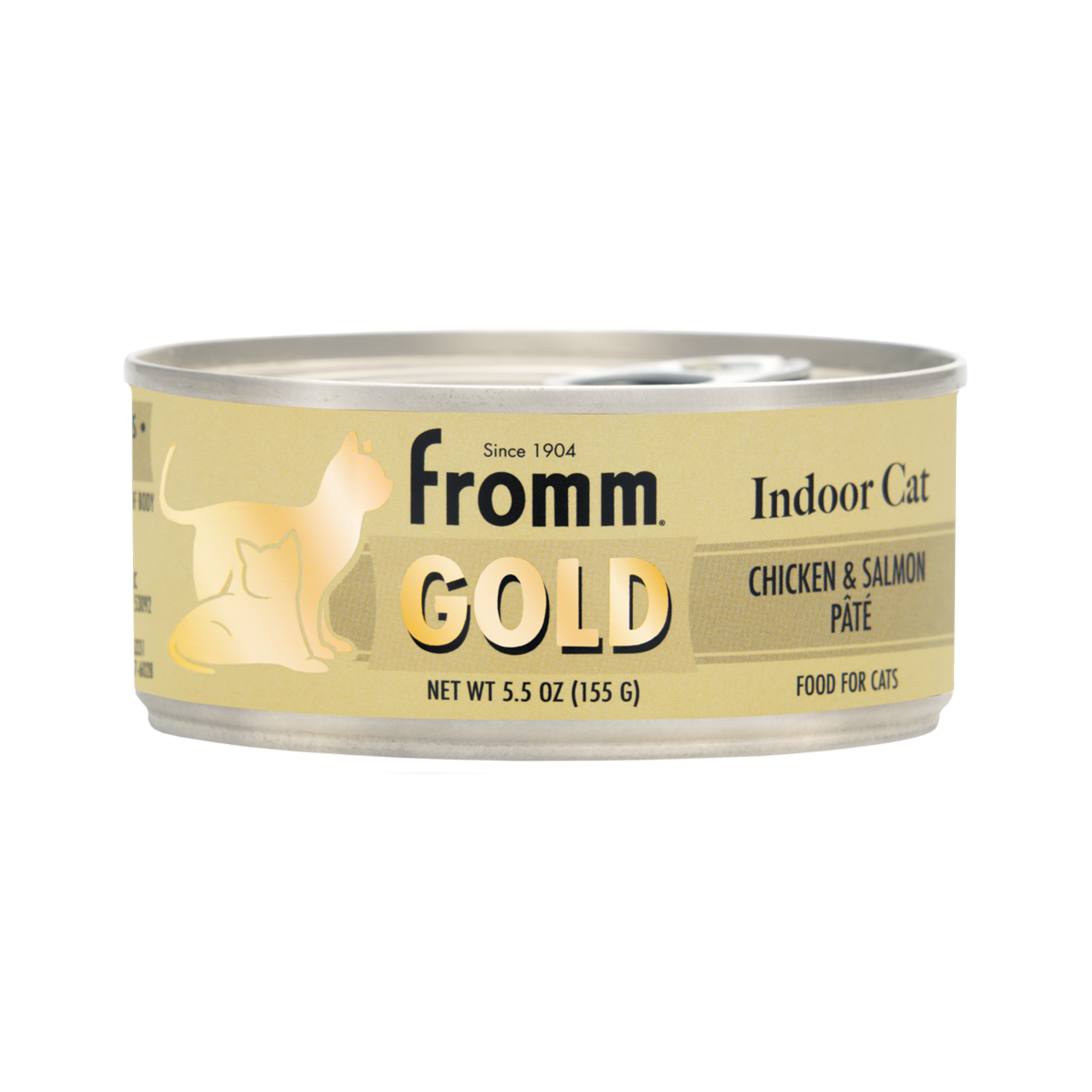 Fromm Gold Indoor Cat Chicken & Salmon Pate Cat Canned