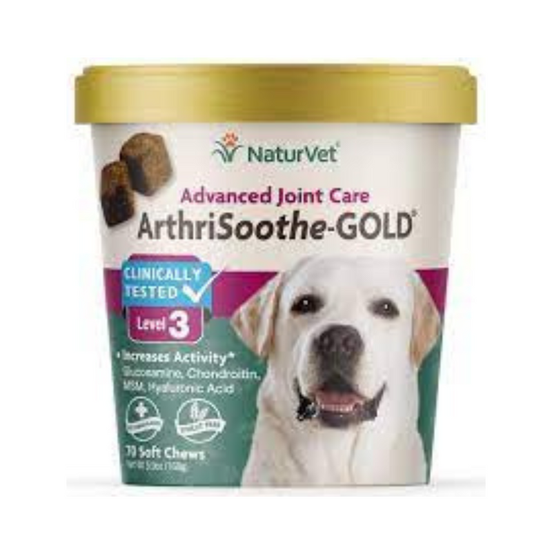 Naturvet ArthriSoothe Gold- Level 3 Soft Chews