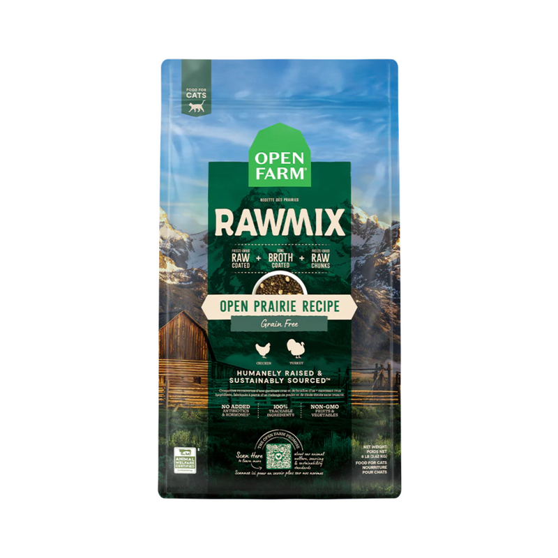 Open Farm RawMix Prairie Dry Cat Food