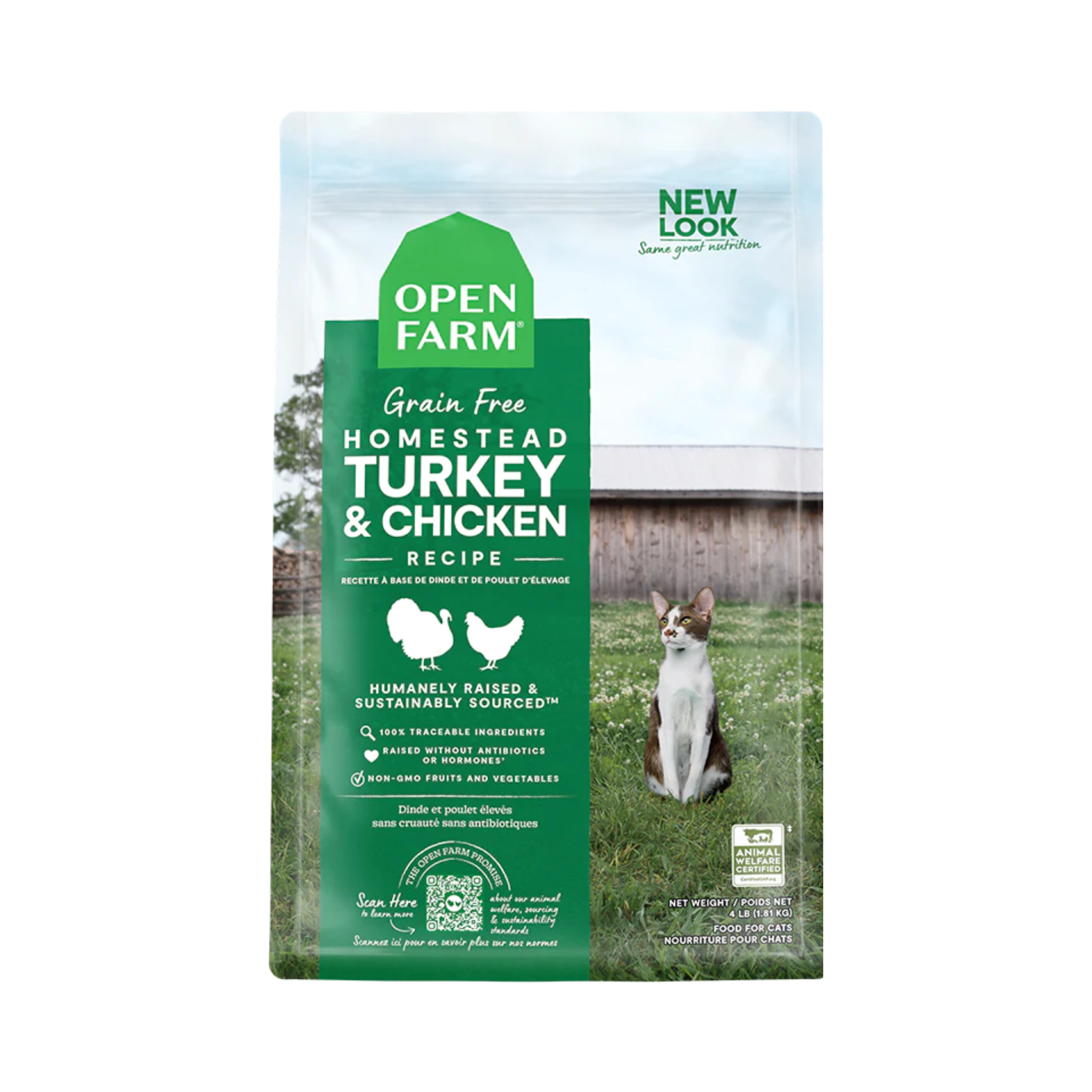 Open Farm Turkey & Chicken Dry Cat Food