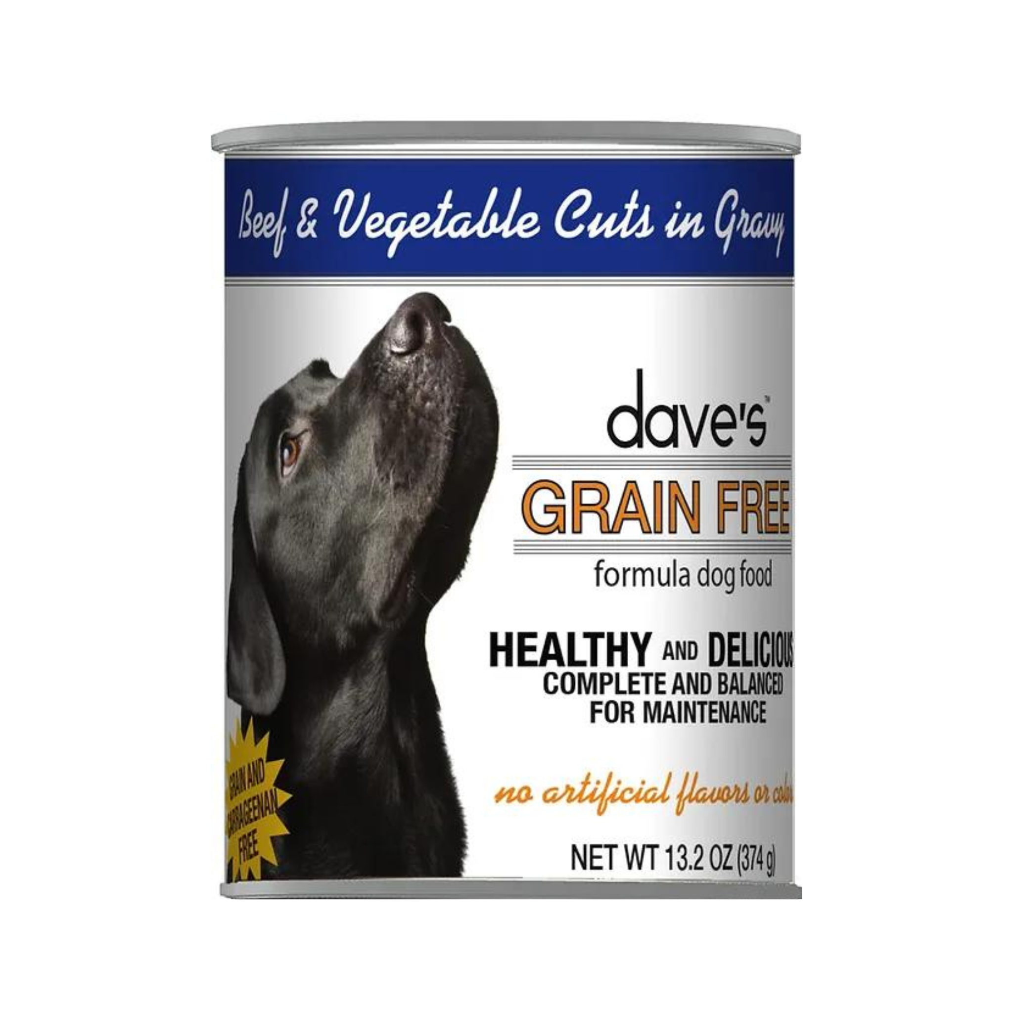 Dave's Grain Free Beef and Vegetables Dog Canned