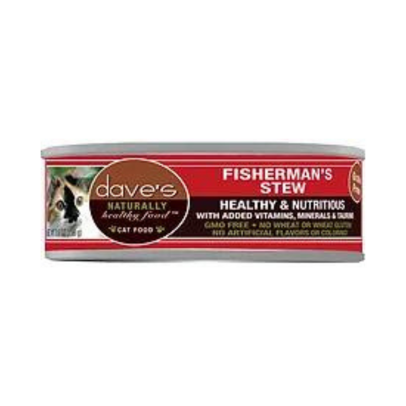 Daves Grain Free Fisherman Stew Cat Canned