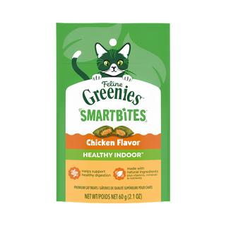 Feline Greenies Smart Bites Hairball Control Chicken Cat Treat