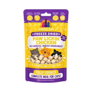 Weruva Paw Lickin' Chicken Freeze Dried Cat Food