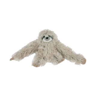 Tall Tails Plush Rope Sloth Squeaker Dog Toy