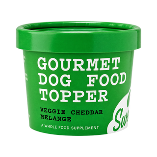 Swell Frozen Gelato Gourmet Veggie Cheddar Melange Dog Topper