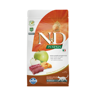 Farmina Grain Free Adult Venison, Pumpkin & Apple Dry Cat Food