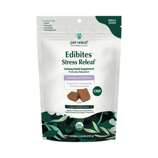 Pet Releaf Stress Peanut Butter Carob Dog Supplement