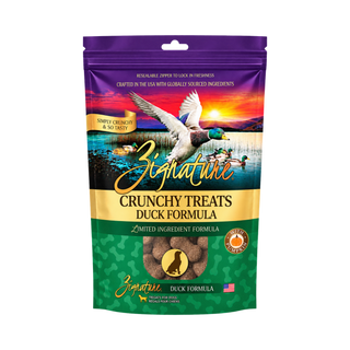 Zignature Duck Ziggy Bars Biscuit Dog Treat