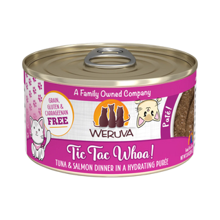 Weruva Tic Tac Woah Tuna & Salmon Pate Wet Cat Food