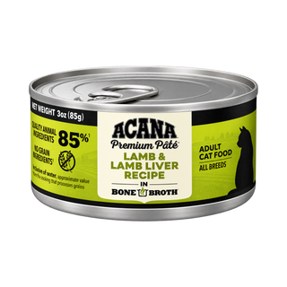 Acana Premium Pâté Lamb & Lamb Liver In Bone Broth Wet Cat Food