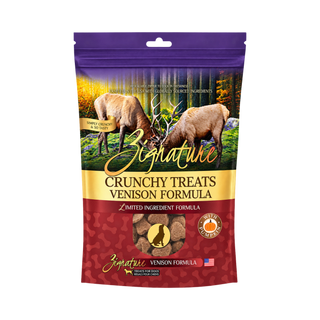 Zignature Venison Ziggy Bars Biscuit Dog Treat