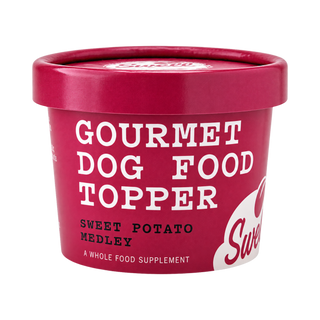 Swell Frozen Gelato Gourmet Sweet Potato Medley Dog Topper