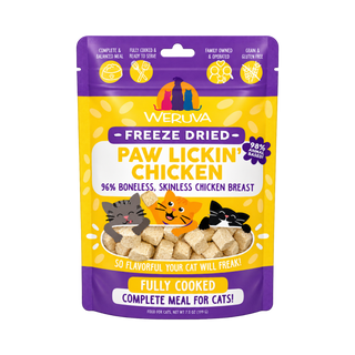 Weruva Paw Lickin' Chicken Freeze Dried Cat Food
