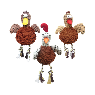 Ethical Giggler Plush Chicken Assorted