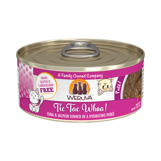 Weruva Tic Tac Woah Tuna & Salmon Pate Wet Cat Food