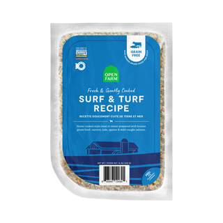Open Farm Gently Cooked Surf & Turf Frozen Dog Food