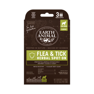 Earth Animal Herbal Flea & Tick Spot-On Large Dog