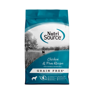 Nutrisource Grain Free Chicken & Pea Dry Dog Food