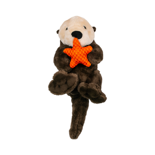 Tall Tails Plush Rope Otter Dog Toy