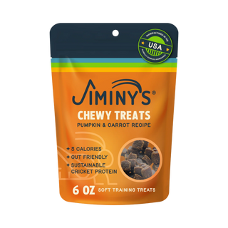 Jiminy's Soft & Chewy Pumpkin & Carrot Dog Treat