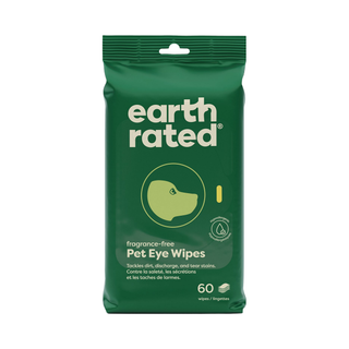 Earth Rated Fragrance Free Eye Wipes For Dogs