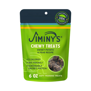 Jiminy's Soft & Chewy Sweet Potato & Peas Dog Treat