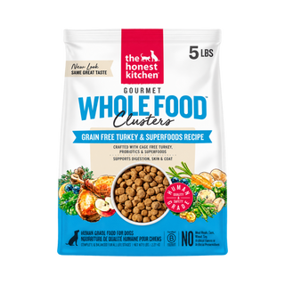 The Honest Kitchen Grain Free Whole Food Clusters Turkey Dry Dog Food